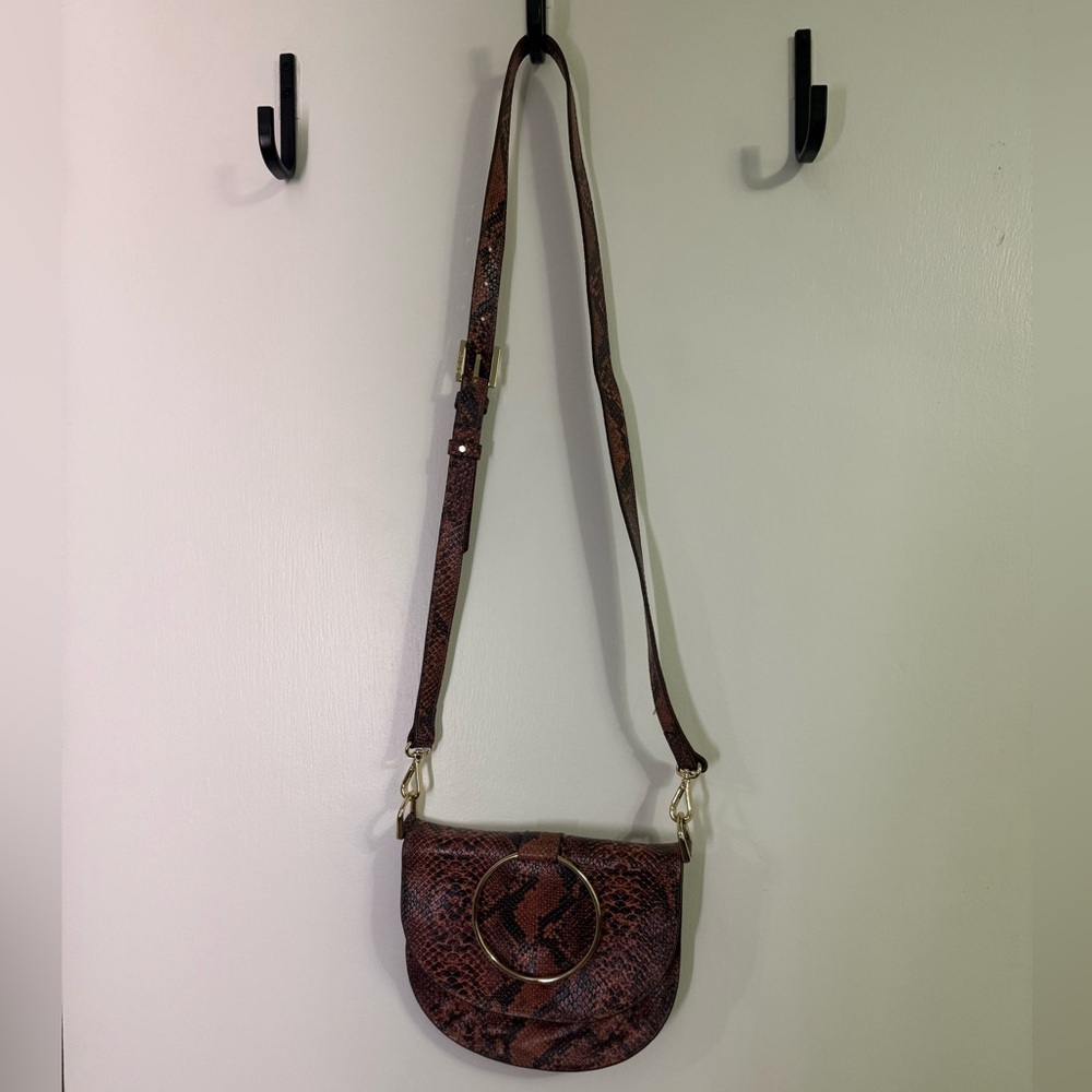 ABLE Fozi Slim Satchel Leather Purse